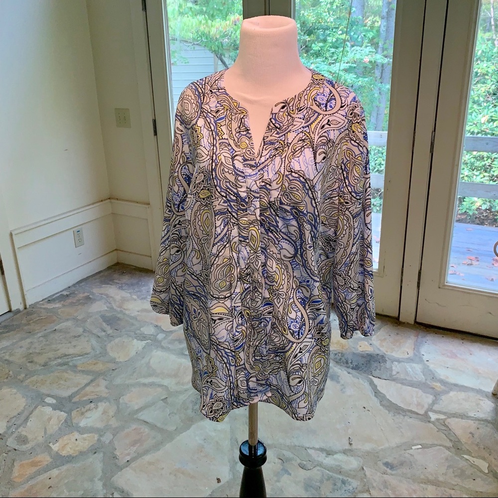 EXLG 212 button up blouse